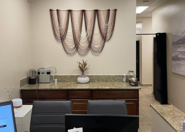 Our Colon Hydrotherapy Center Entry Front Desk