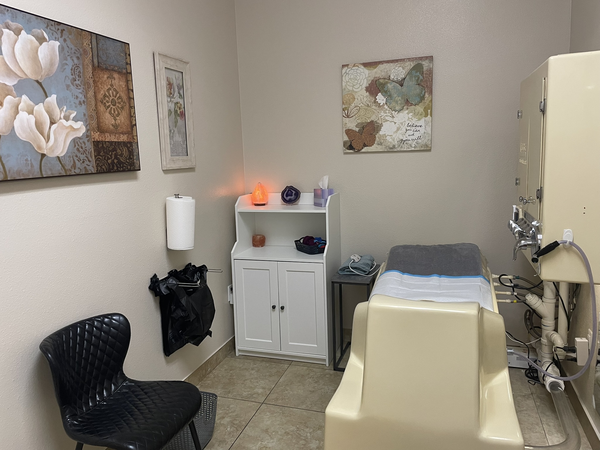 Colon Hydrotherapy Private Room Libbe Colonic Table Open System
