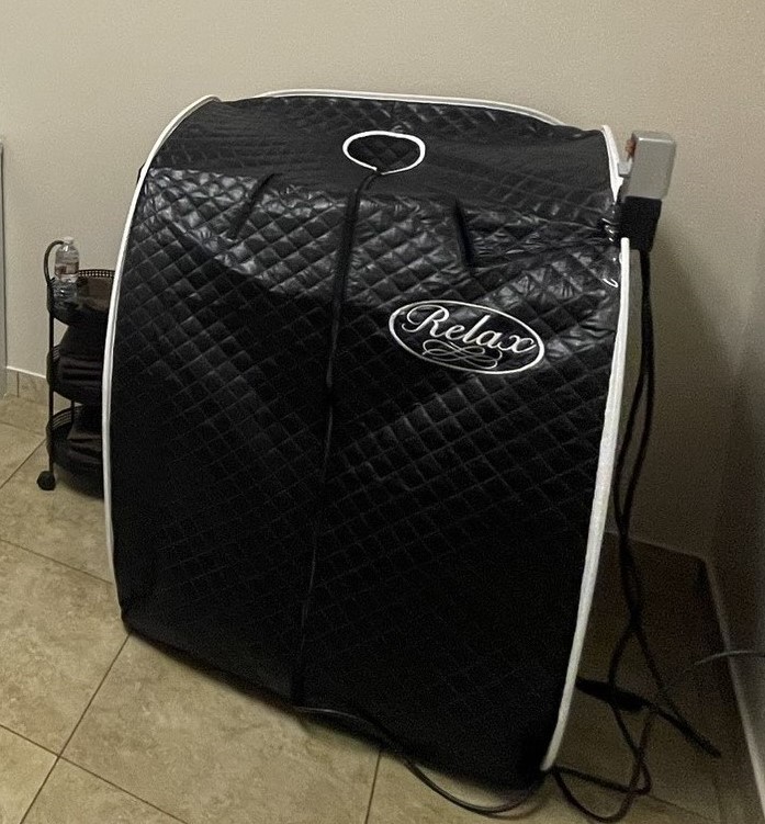 Infrared Sauna at the Colon Hydrotherapy facility in Las Vegas
