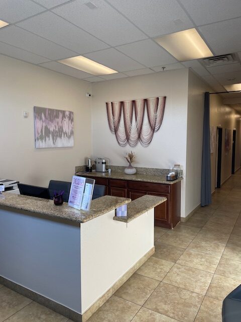 Our Colon Hydrotherapy Center Entry Front Desk