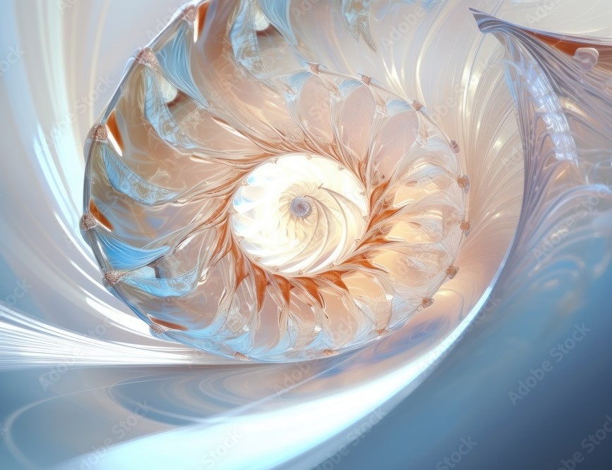 What to Look for in a Colonic Center. Comforting irridescent shell swirling into a spiral circle.