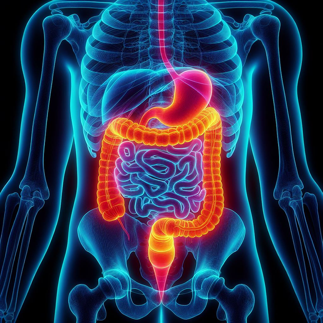 First Colonic? What to Expect! shows Color graphic of intestinal system
